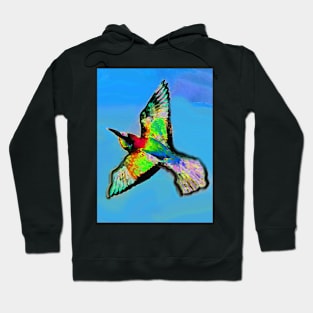 Colorful Flying Bird Hoodie